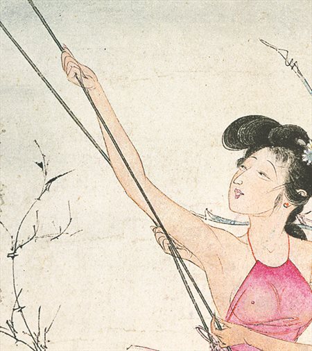 栾城-胡也佛的仕女画和最知名的金瓶梅秘戏图